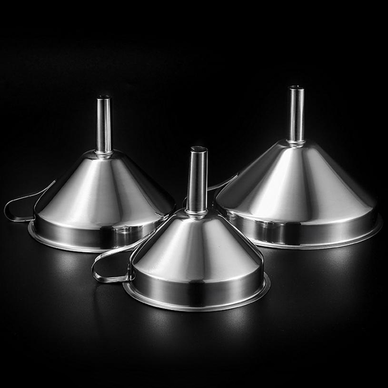 Kitchen Hanging Gadgets - 1Pc Metal Funnel For Canning Kitchen