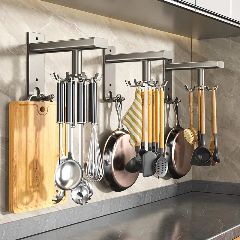 Kitchen Gadgets Holder - Universal Kitchen Hook Multi-Purpose 360 Degrees