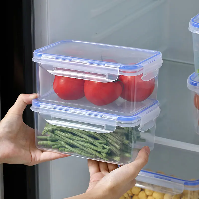 Kitchen Gadgets Organizer - Kitchen Refrigerator Sealed Rectangular Refrigerator Storage