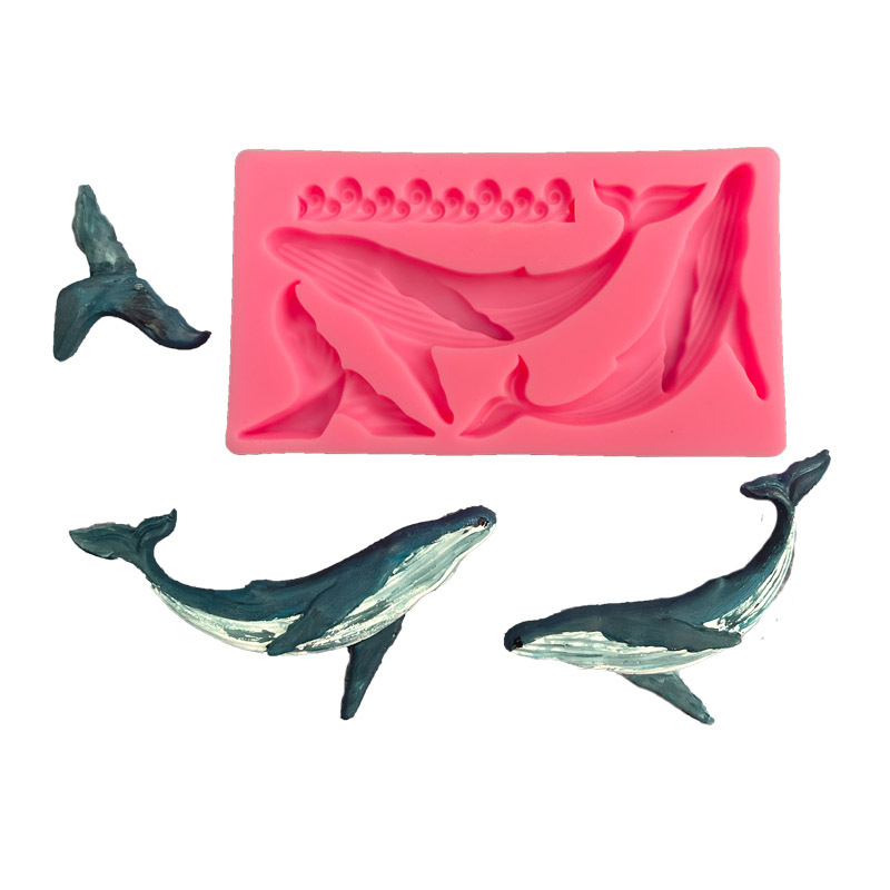 Kitchen Hanging Gadgets - DIY Whale Silicone Mold Ocean Series