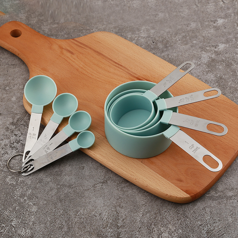 8PCS Measuring Cups Spoons Set - Kitchen Gadgets Everyone Needs บทวิจารณ์และราคา