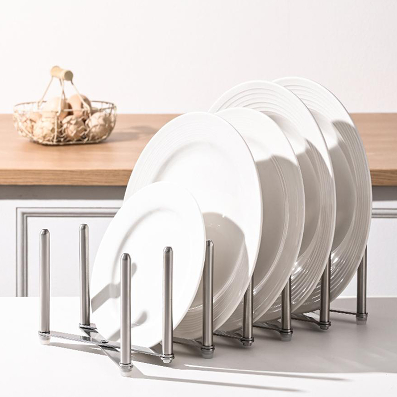 Pot Lid Rack Pan Lid Organizer - Kitchen Gadgets Holder บทวิจารณ์และราคา