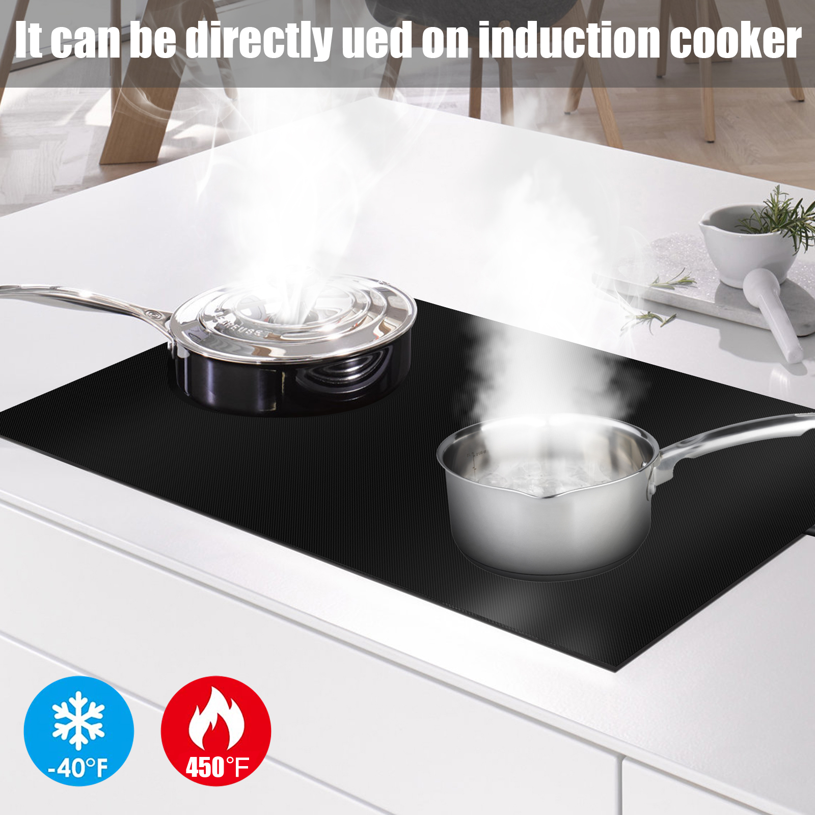 Induction Cooker Cover Silicon - Kitchen Gadgets Everyone Needs บทวิจารณ์และราคา