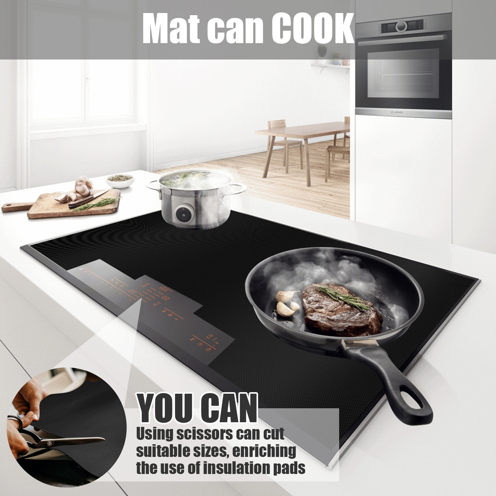 Induction Cooker Cover Silicon - Kitchen Gadgets Everyone Needs บทวิจารณ์และราคา