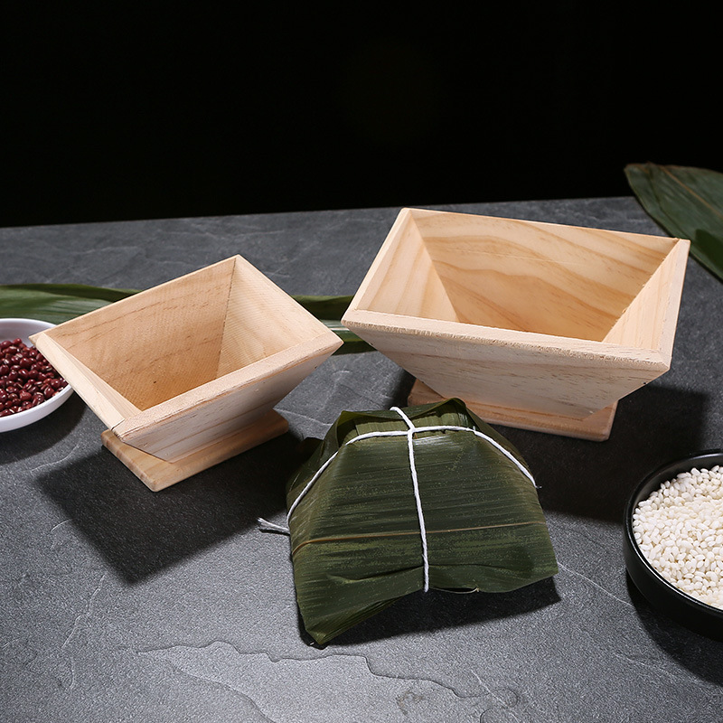 Wooden Zongzi Mold Dragon Boat - Kitchen Gadgets Dumpling Maker บทวิจารณ์และราคา