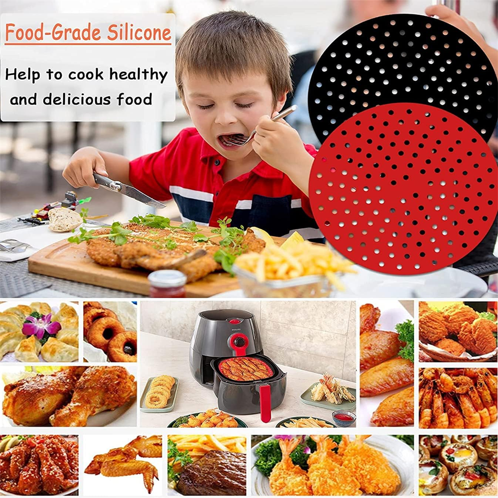 Reusable Air Fryer Pad, Silico - Kitchen Gadgets Design บทวิจารณ์และราคา