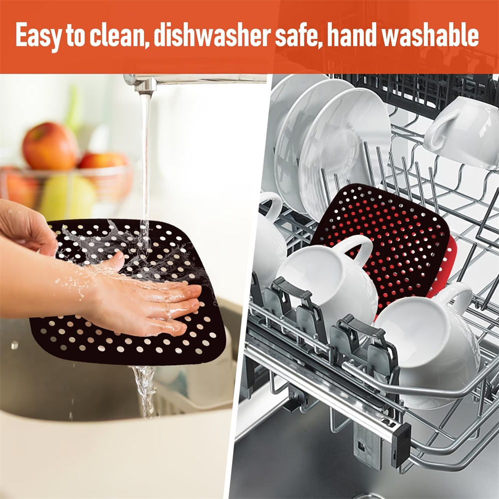 Reusable Air Fryer Pad, Silico - Kitchen Gadgets Design บทวิจารณ์และราคา