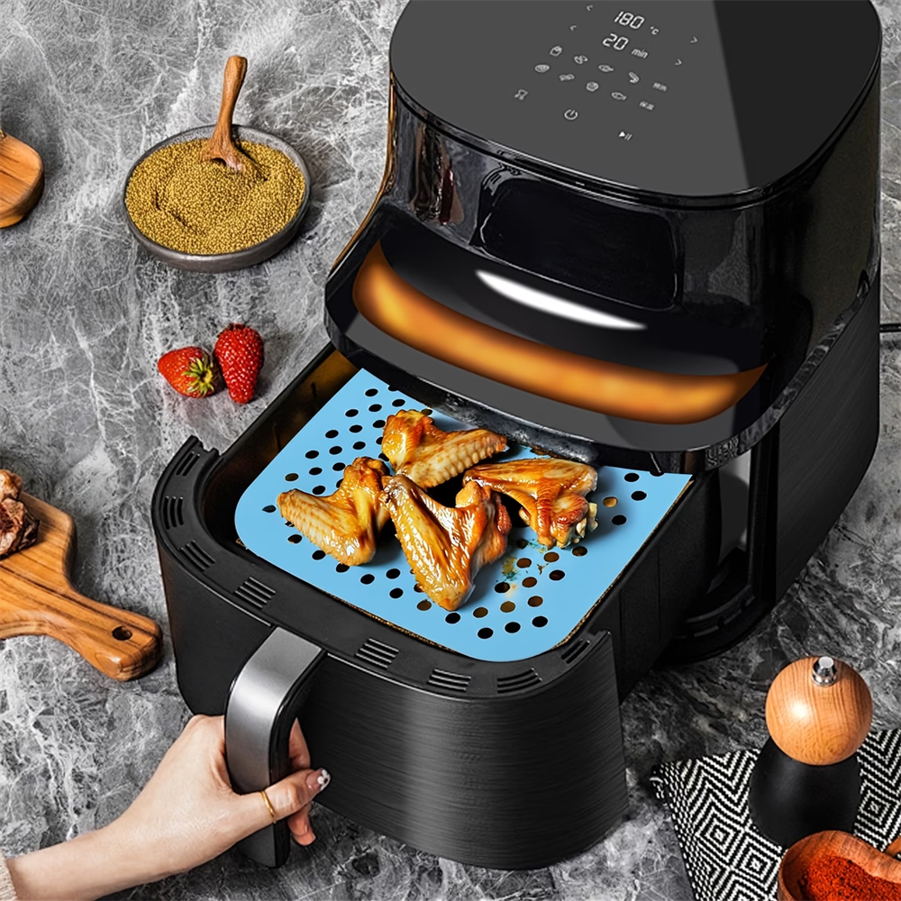 Reusable Air Fryer Pad, Silico - Kitchen Gadgets Design บทวิจารณ์และราคา