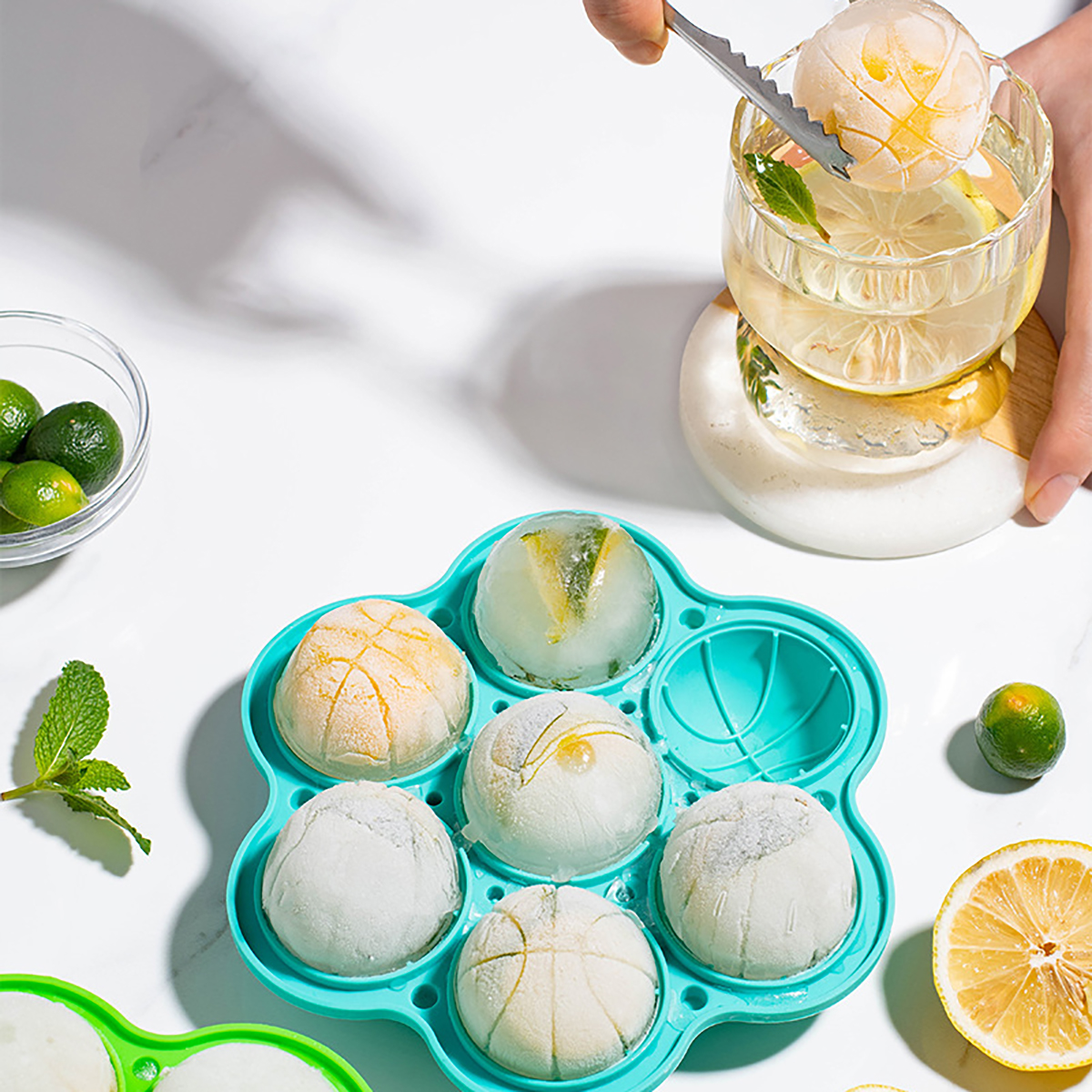 1pc Spherical Silicone Ice Gri - Kitchen Gadgets Design บทวิจารณ์และราคา