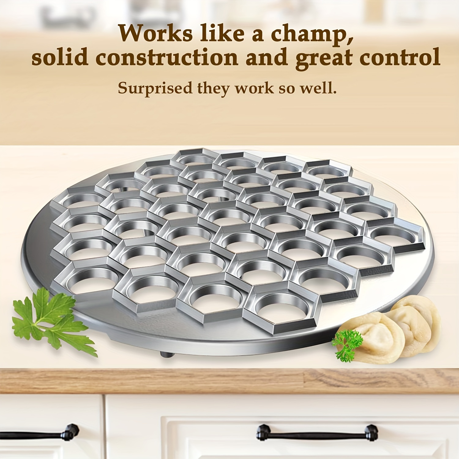Aluminum Dumpling Maker Tool | - Kitchen Gadgets Pasta บทวิจารณ์และราคา