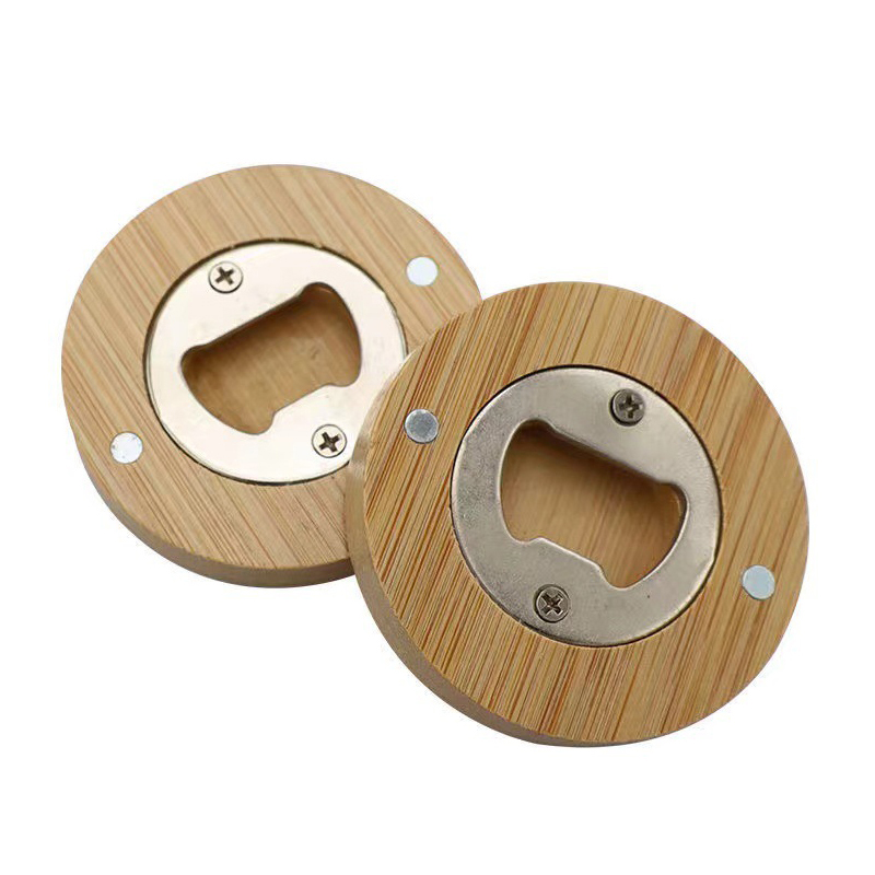 1/2PCS Round Bottle Opener Woo - Kitchen Gadgets Home Party บทวิจารณ์และราคา