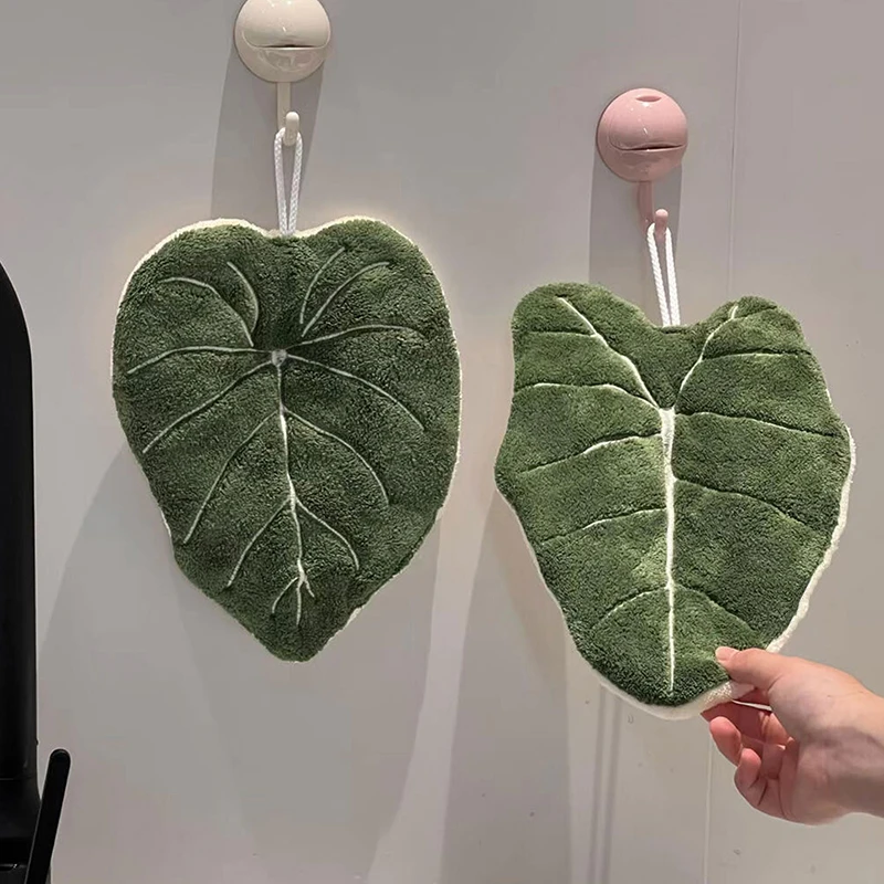 1PC Hot Plant Hand Towel Clean - Kitchen Hanging Gadgets บทวิจารณ์และราคา