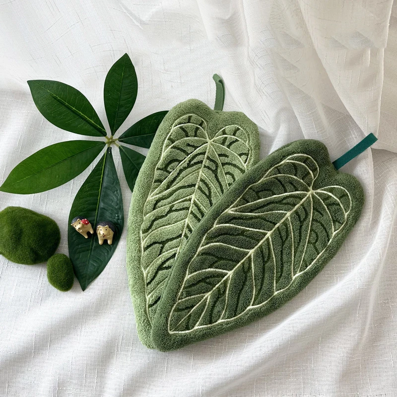1PC Hot Plant Hand Towel Clean - Kitchen Hanging Gadgets บทวิจารณ์และราคา