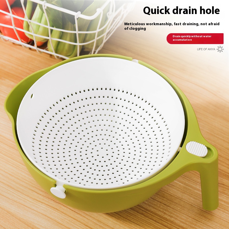 Double Drain Basket Kitchen Si - Kitchen Gadgets Design บทวิจารณ์และราคา