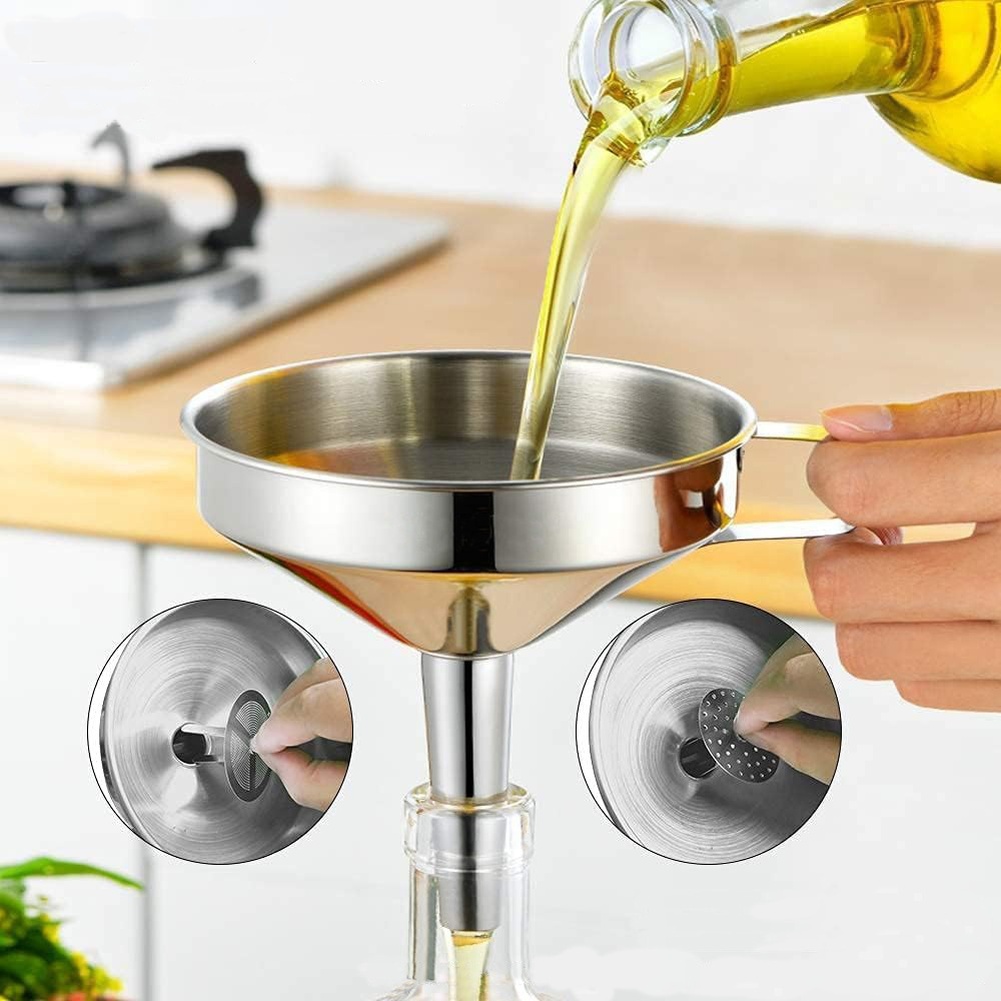 1Pc Stainless Steel Cooking Oi - Kitchen Hanging Gadgets บทวิจารณ์และราคา