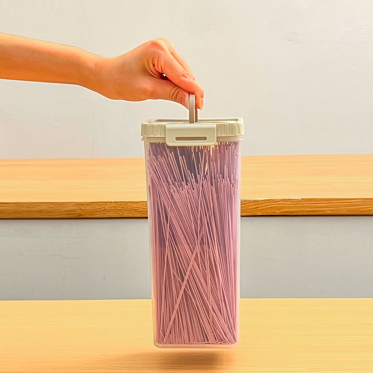 Noodles Sealed Storage Box Wit - Kitchen Gadgets Organizer บทวิจารณ์และราคา