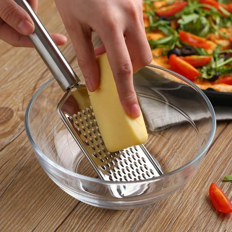 New Stainless Steel Handheld C - Cheese Grater Box บทวิจารณ์และราคา