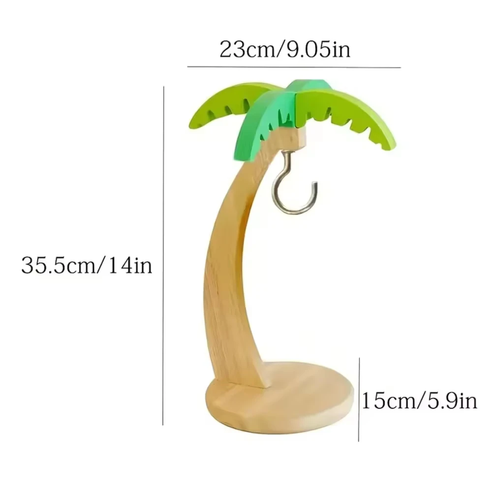 Wooden Banana Holder Stand Kee - Kitchen Gadgets Holder บทวิจารณ์และราคา