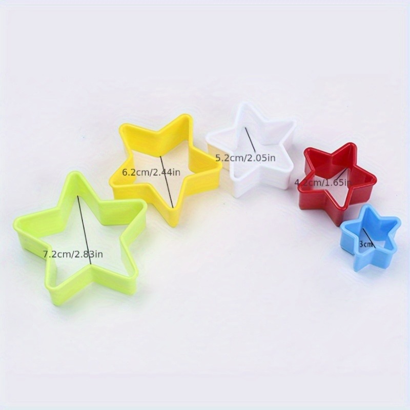 1/2/3PCS Star Shaped Cookie Cu - Kitchen Hanging Gadgets บทวิจารณ์และราคา