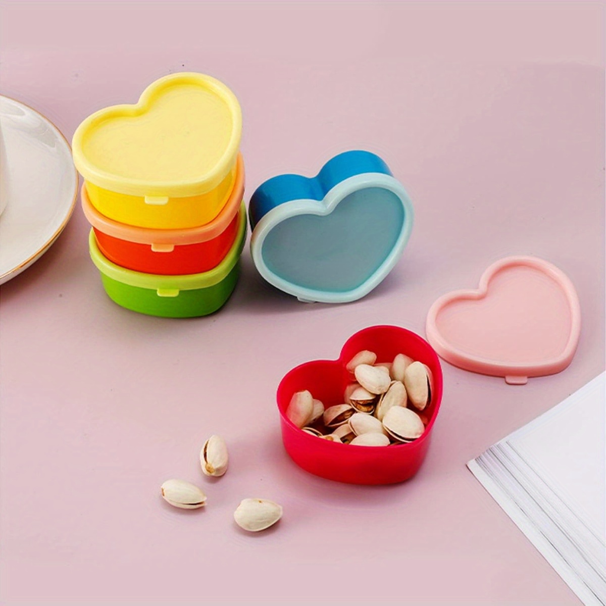 5PCS Mini Lunch Box Condiment  - Kitchen Gadgets Organizer บทวิจารณ์และราคา