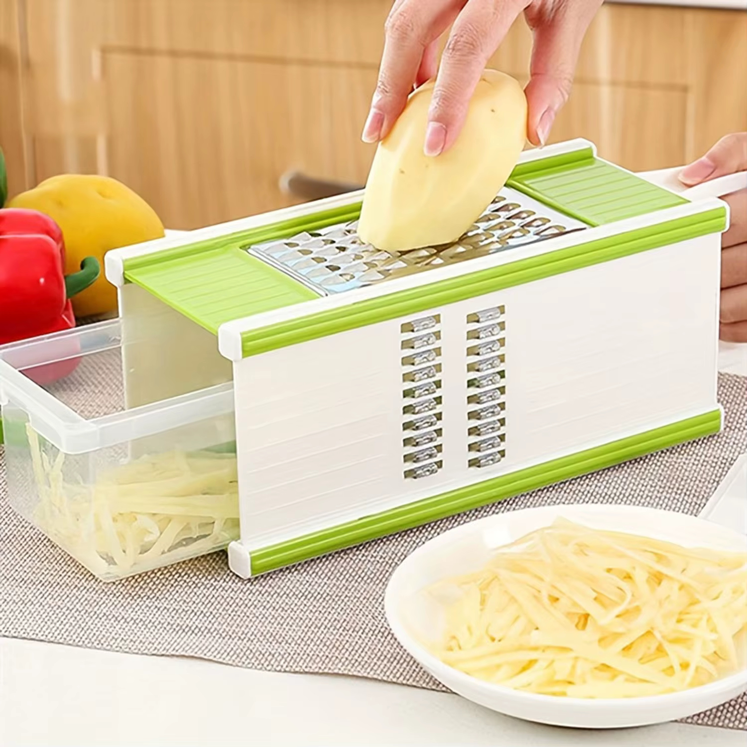 5-In-1 Multifunctional Vegetab - Cheese Grater Box บทวิจารณ์และราคา