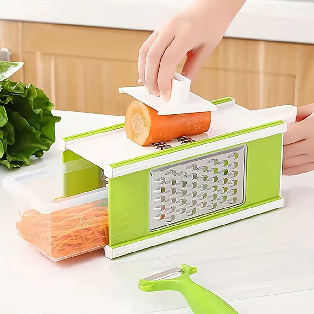 5-In-1 Multifunctional Vegetab - Cheese Grater Box บทวิจารณ์และราคา