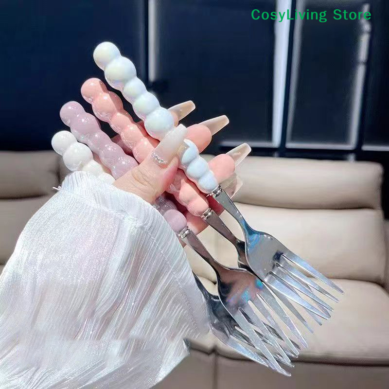 Steak Stainless Steel Fork Pea - Kitchen Gadgets Pasta บทวิจารณ์และราคา