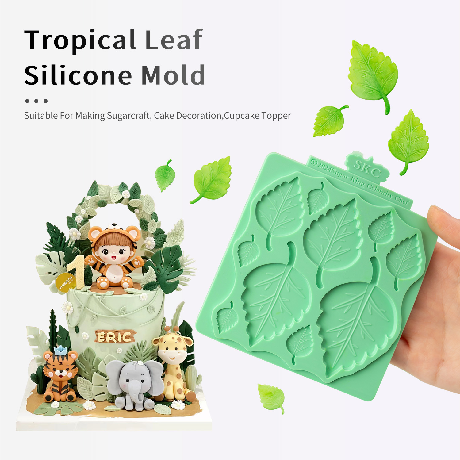 1pc, Tree Leaf Chocolate Mold, - Kitchen Hanging Gadgets บทวิจารณ์และราคา
