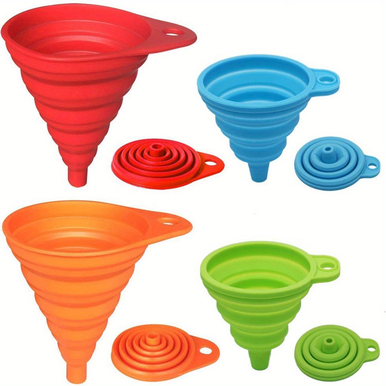 1/2/4PCS Silicone Collapsible  - Kitchen Hanging Gadgets บทวิจารณ์และราคา