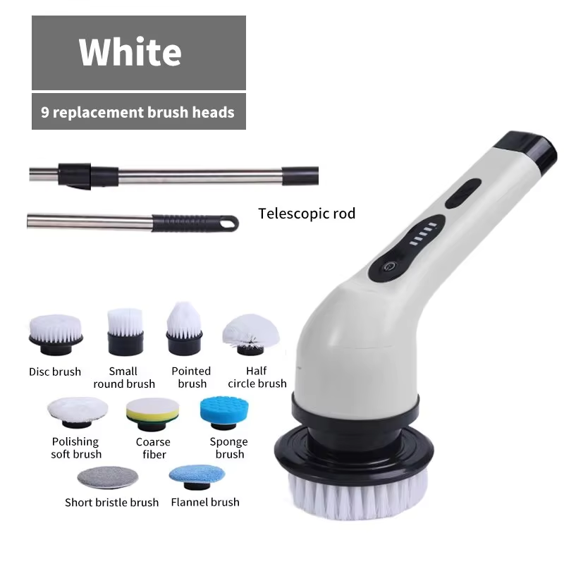 9-in-1 Electric Cleaning Brush - Kitchen Gadgets Design บทวิจารณ์และราคา