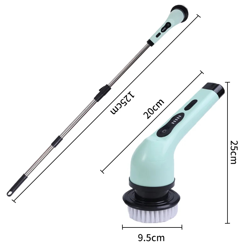 9-in-1 Electric Cleaning Brush - Kitchen Gadgets Design บทวิจารณ์และราคา