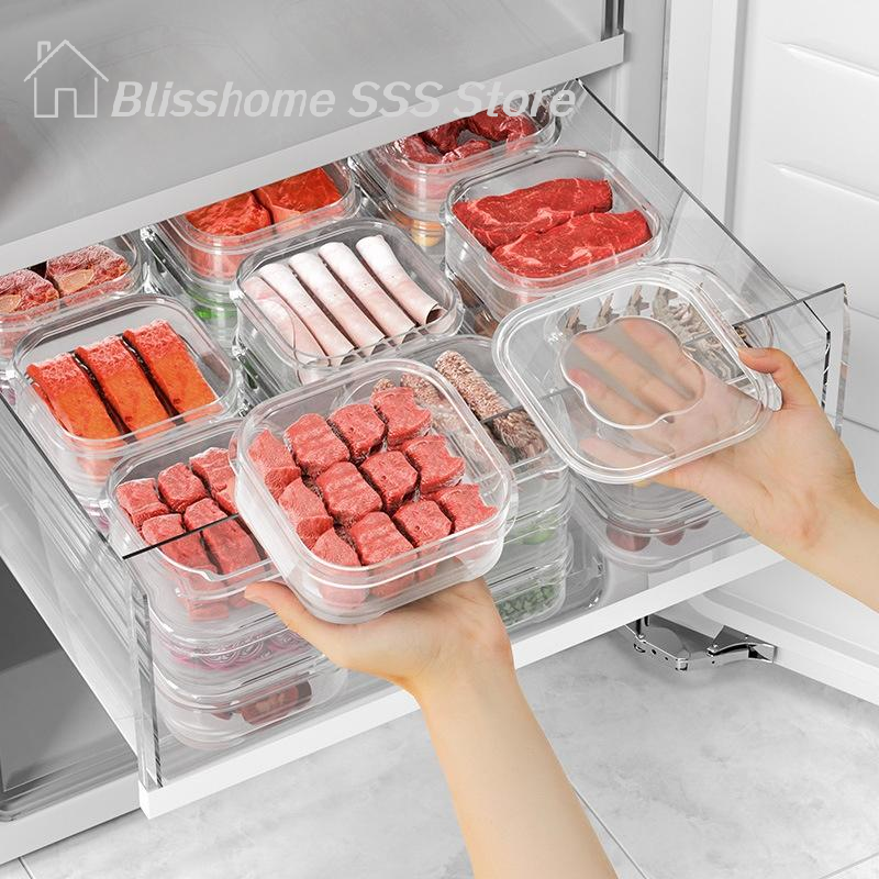 【S】5/10PCS Freeze Meat Preserv - Kitchen Gadgets Organizer บทวิจารณ์และราคา