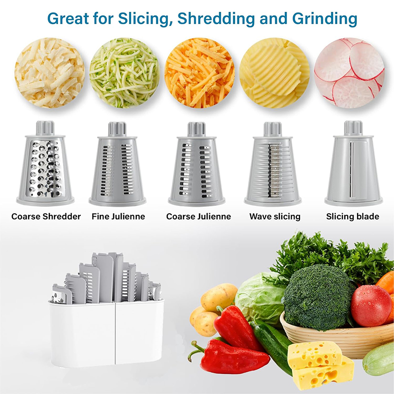 LMETJMA 5 in 1 Rotary Cheese G - Cheese Grater Box บทวิจารณ์และราคา