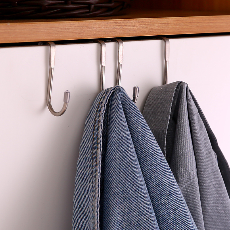 5PC 304 Stainless Steel Hook F - Kitchen Gadgets Organizer บทวิจารณ์และราคา