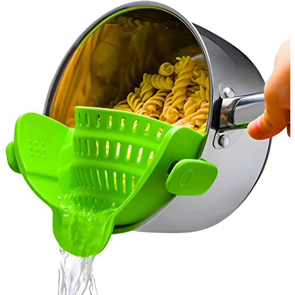 Clip On Strainer for Pots and  - Kitchen Gadgets Pasta บทวิจารณ์และราคา