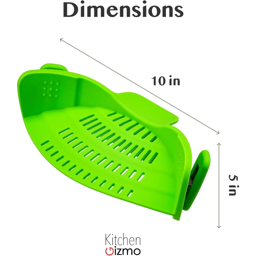 Clip On Strainer for Pots and  - Kitchen Gadgets Pasta บทวิจารณ์และราคา