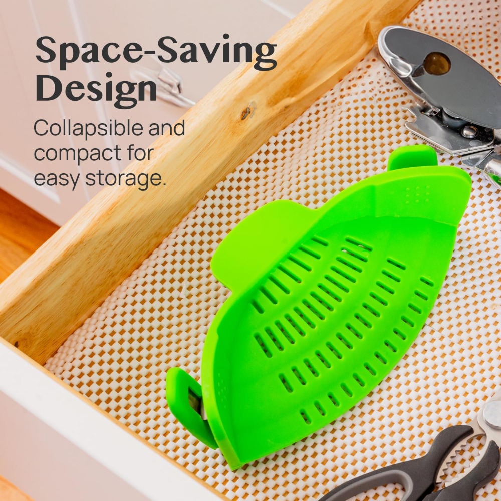 Clip On Strainer for Pots and  - Kitchen Gadgets Pasta บทวิจารณ์และราคา