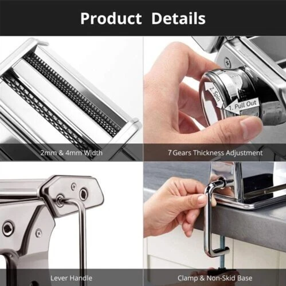 Pasta Maker Machine Stainless  - Kitchen Gadgets Dumpling Maker บทวิจารณ์และราคา