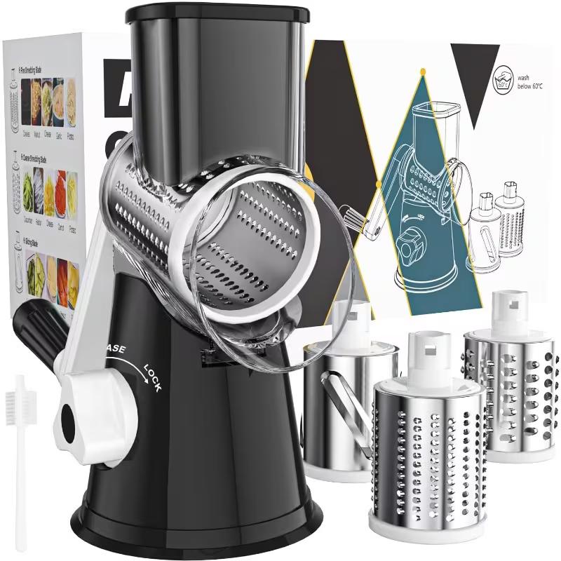 Stainless Steel Rotary Drum Gr - Cheese Grater Box บทวิจารณ์และราคา