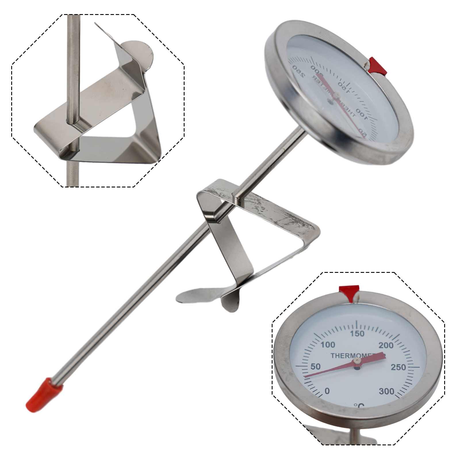 Stainless Steel Probe Thermome - Kitchen Gadgets Design บทวิจารณ์และราคา