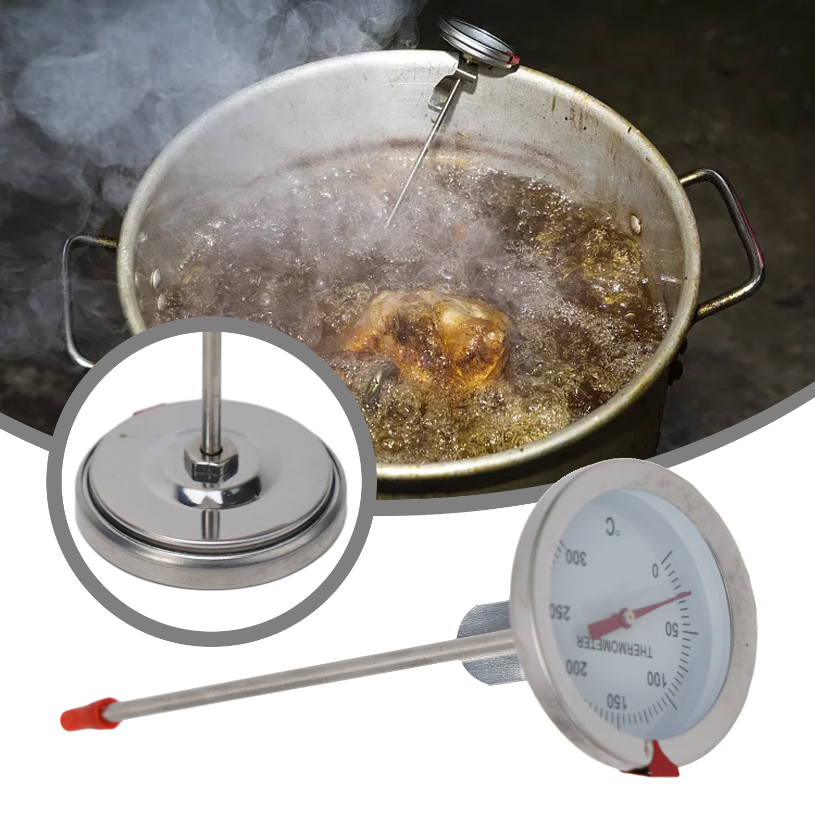 Stainless Steel Probe Thermome - Kitchen Gadgets Design บทวิจารณ์และราคา