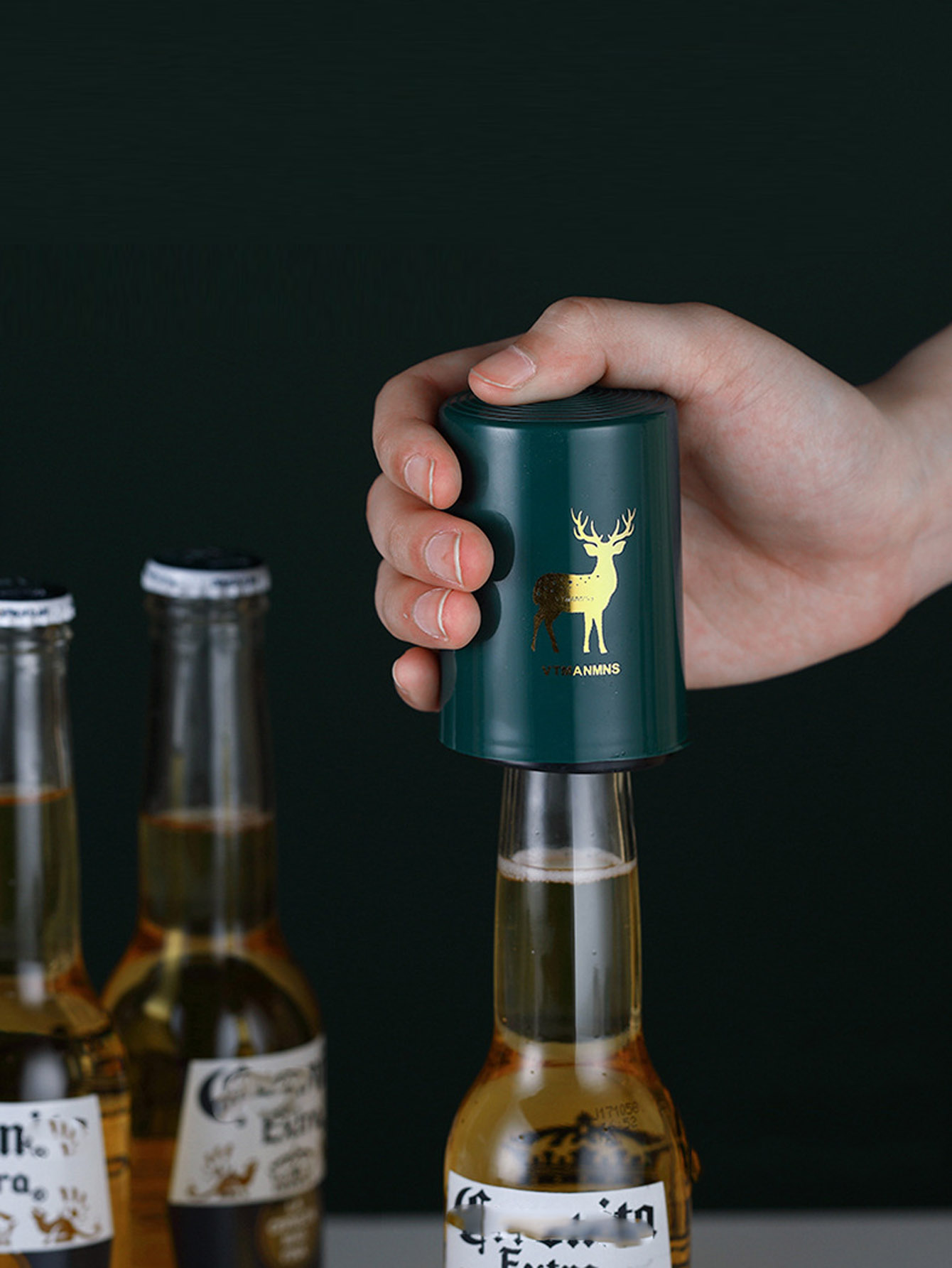 1Pcs Automatic Beer Bottle Ope - Kitchen Gadgets Design บทวิจารณ์และราคา