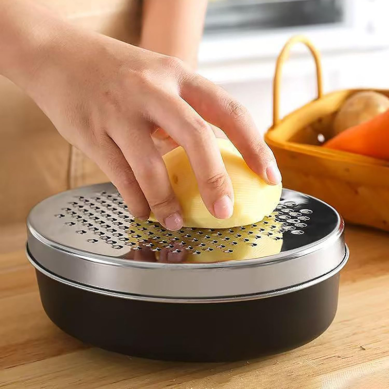 Double-sided Cheese Grater Sta - Cheese Grater Box บทวิจารณ์และราคา
