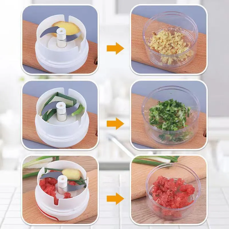 Plastic Garlic Crusher Press V - Kitchen Gadgets Everyone Needs บทวิจารณ์และราคา