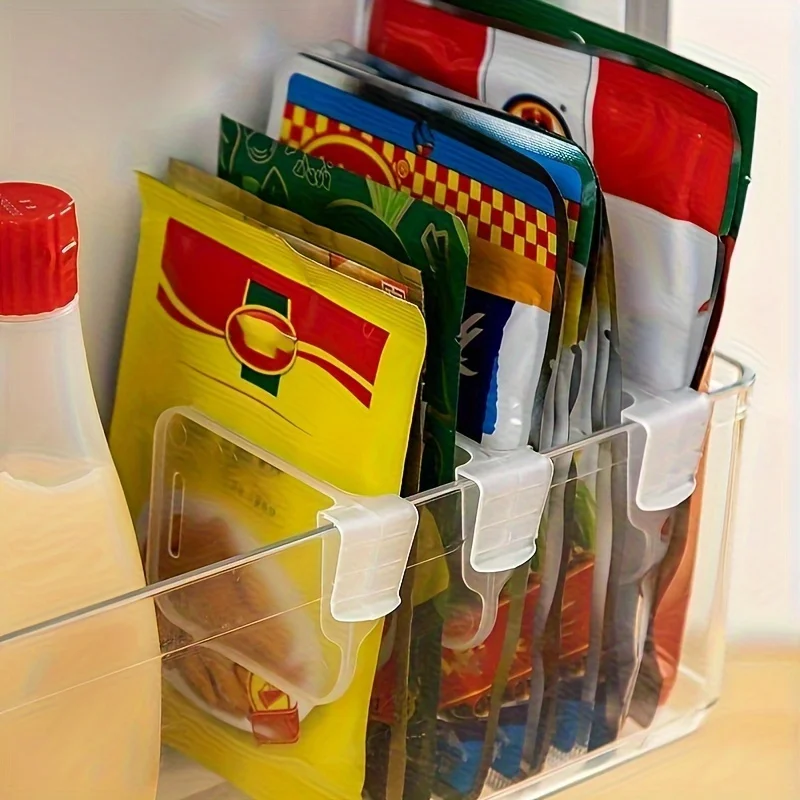 5 10 15 20PCS Sturdy Clear Ref - Kitchen Gadgets Organizer บทวิจารณ์และราคา