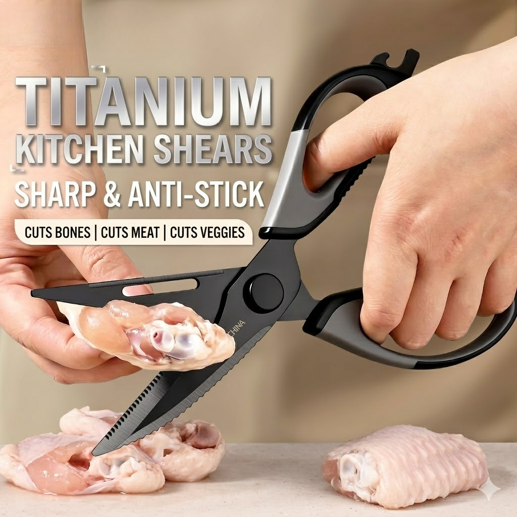 Kitchen scissors Titanium Chic - Kitchen Hanging Gadgets บทวิจารณ์และราคา