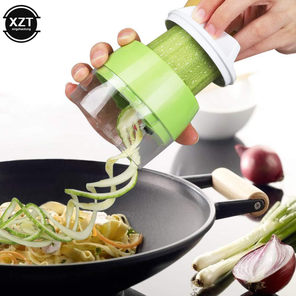 Handheld Duty Spiralizer Veget - Kitchen Gadgets Pasta บทวิจารณ์และราคา