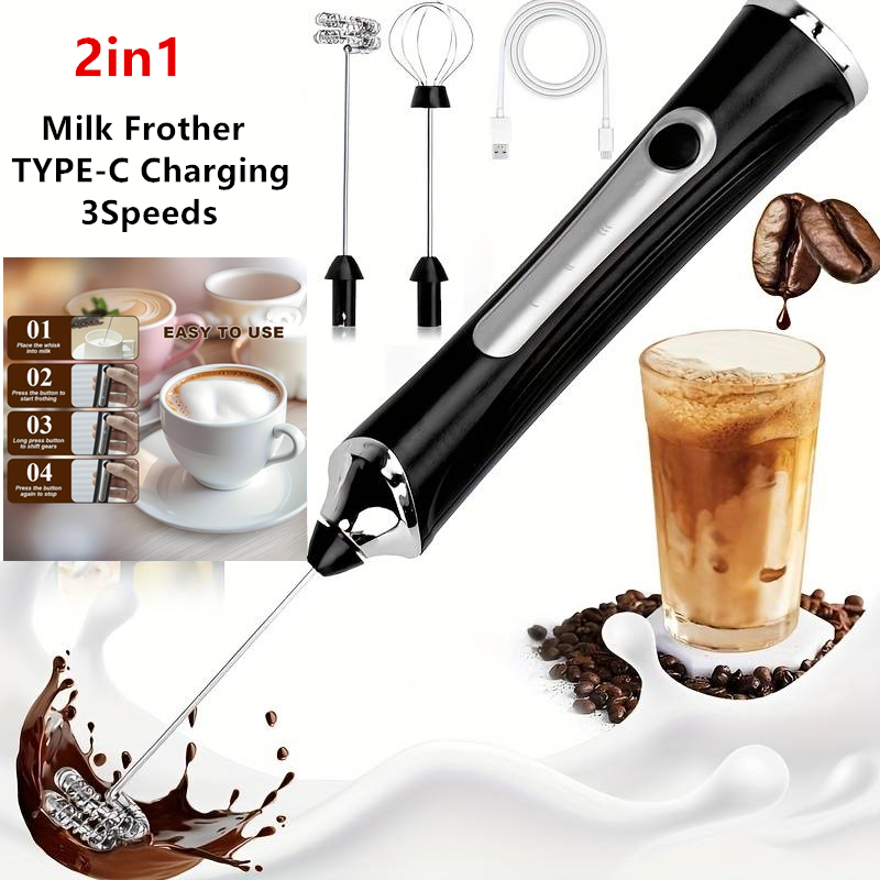 Wireless Electric Milk Frother - Kitchen Gadgets Design บทวิจารณ์และราคา