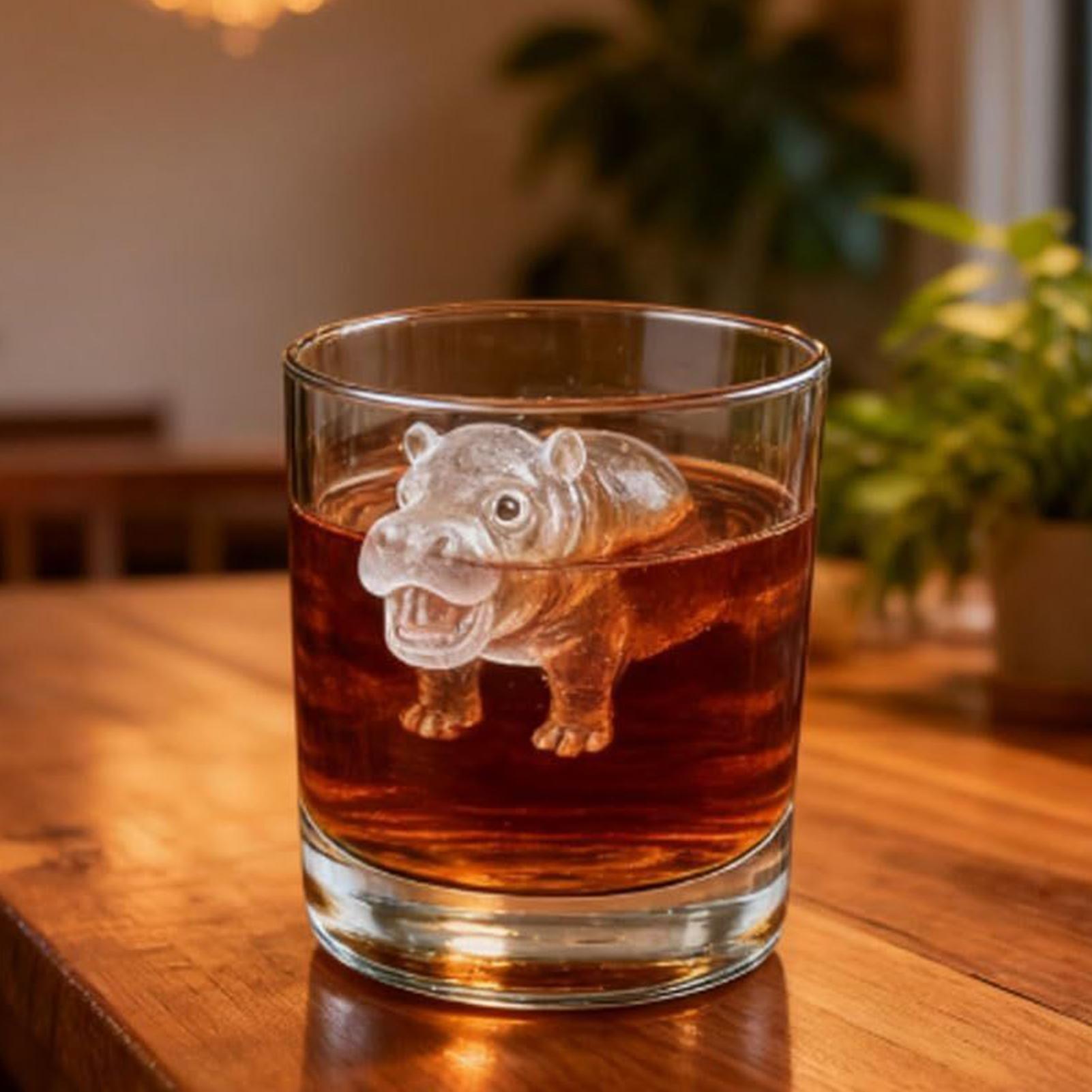 Ice Molds 6 Cavity Hippo Kitch - Kitchen Gadgets Home Party บทวิจารณ์และราคา