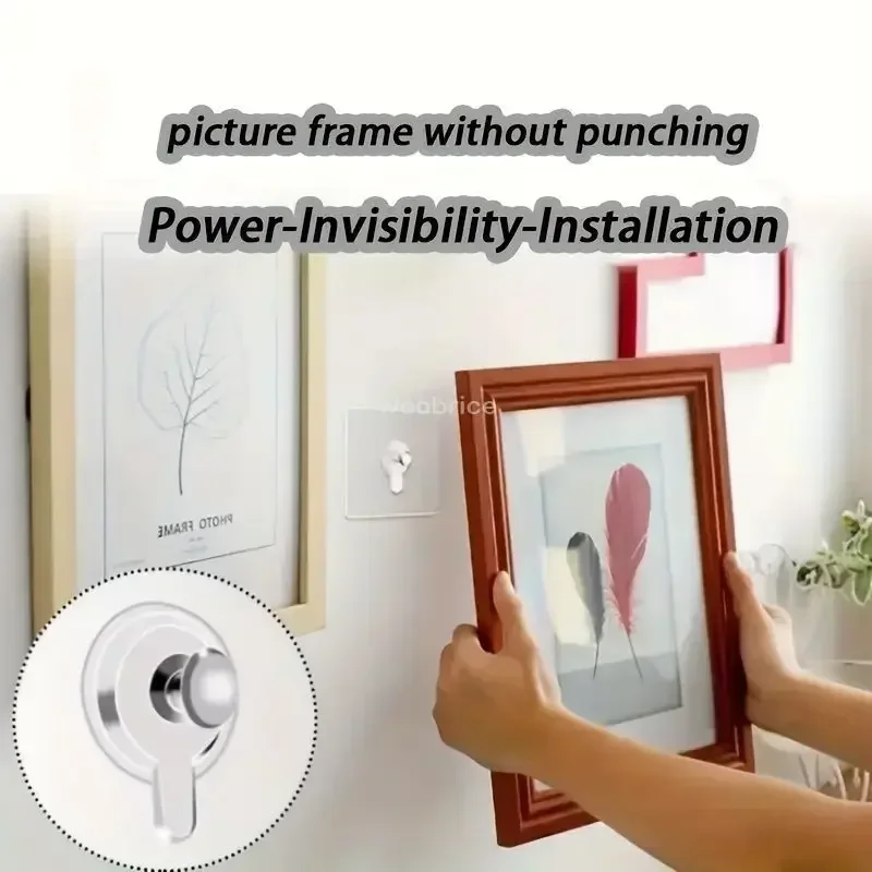 Photo Frame Hooks Storage Rack - Kitchen Gadgets Holder บทวิจารณ์และราคา